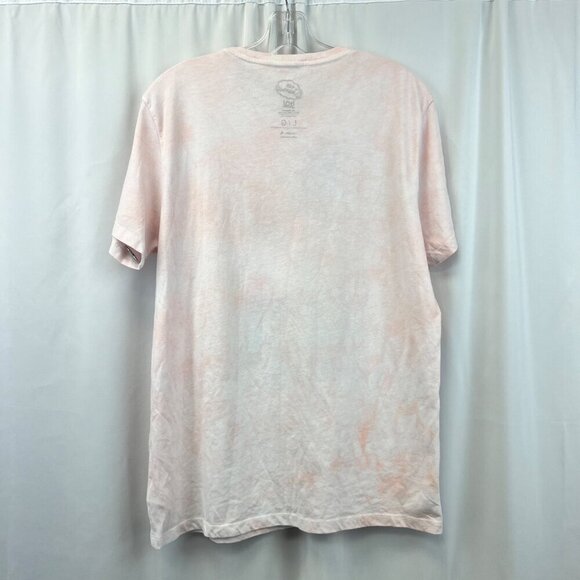 The Simpsons Women’s Short Sleeve Pink Tie Dye Graphic T-Shirt Size Large - Picture 7 of 9